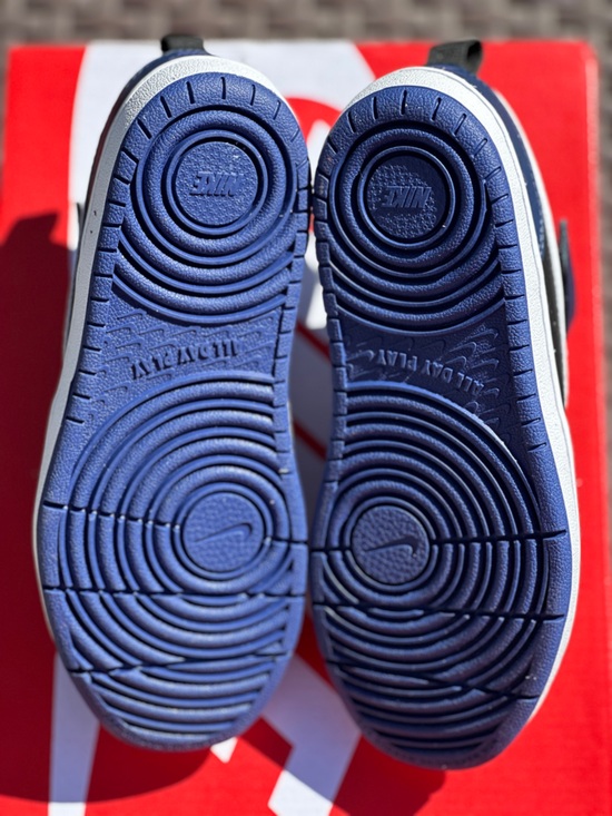 Nike Court Borough Navy Preschool Everyday Casual Sneaker Youth 11C | 13C NEW - Picture 9 of 9